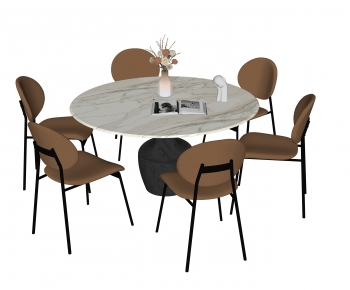 Modern Dining Table And Chairs-ID:137767083