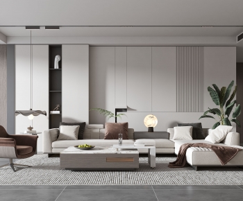 Modern A Living Room-ID:461208871