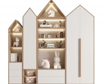 Nordic Style Decorative Cabinet-ID:919065002