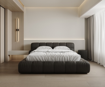 Modern Wabi-sabi Style Bedroom-ID:432529939