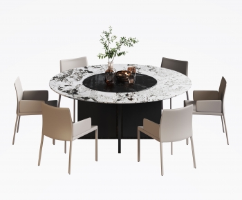 Modern Dining Table And Chairs-ID:518805035