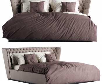 Modern Double Bed-ID:721043117