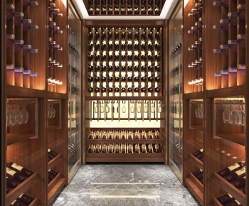 New Chinese Style Wine Cellar/Wine Tasting Room-ID:471621997