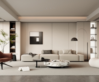 Modern A Living Room-ID:675493965