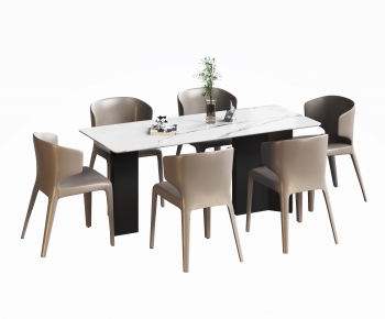 Modern Dining Table And Chairs-ID:462833881