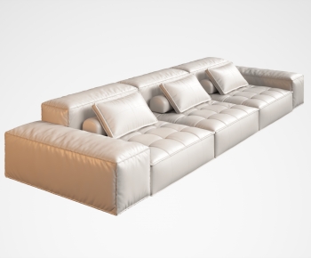 Modern Three-seat Sofa-ID:559324039