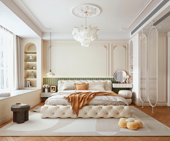 French Style Bedroom-ID:977217913