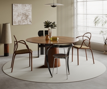 Modern Dining Table And Chairs-ID:113887072