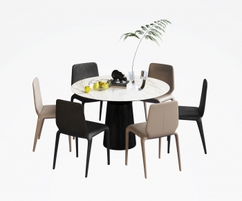 Modern Dining Table And Chairs-ID:867367985