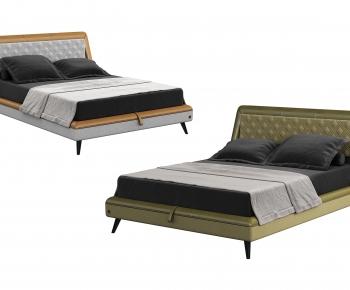Modern Double Bed-ID:468741895