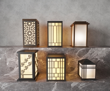 Modern Chinese Style Outdoor Light-ID:272809033