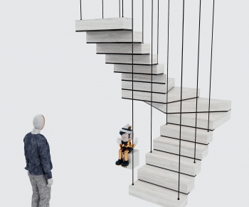 Modern Stair Balustrade/elevator-ID:166551112