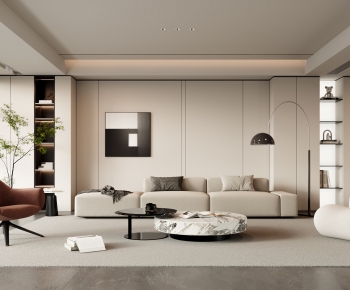 Modern A Living Room-ID:346187119