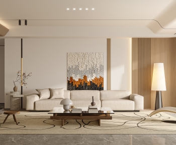 Modern A Living Room-ID:916431042