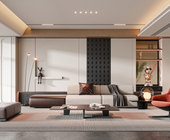 Modern A Living Room-ID:119723089