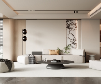 Modern A Living Room-ID:507549056