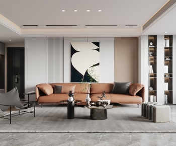 Modern A Living Room-ID:591519128