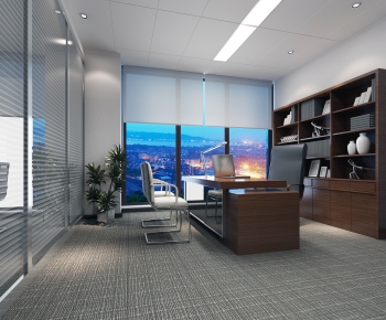 Modern Manager's Office-ID:483371028