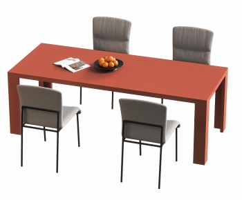 Modern Dining Table And Chairs-ID:912880919