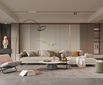 Modern A Living Room-ID:510386943