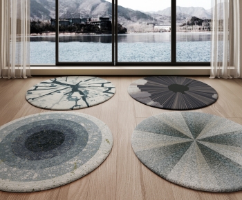 Modern Circular Carpet-ID:333970072