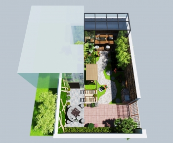 Modern Courtyard/landscape-ID:404591083