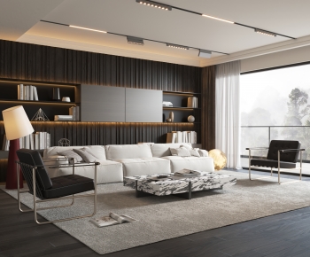 Modern A Living Room-ID:351512912