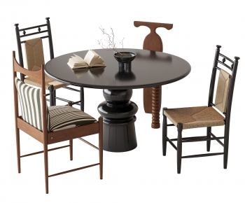 Modern Dining Table And Chairs-ID:903713942
