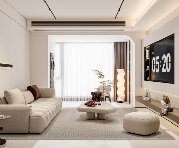 Modern A Living Room-ID:436264992