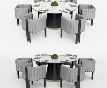 Modern Dining Table And Chairs-ID:226689107