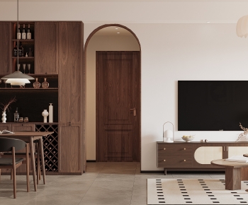 Modern A Living Room-ID:884999044
