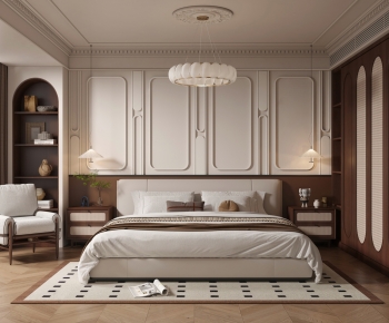 French Style Bedroom-ID:433363912