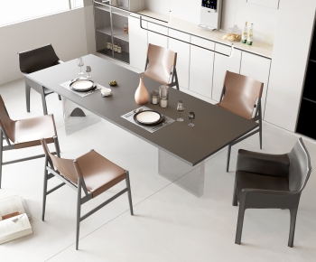 Modern Dining Table And Chairs-ID:185516121