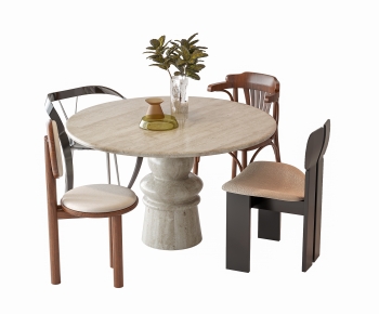 Modern Dining Table And Chairs-ID:643608093