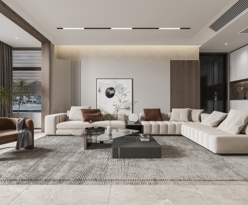 Modern A Living Room-ID:102300691