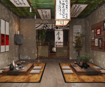 New Chinese Style Teahouse Tea House-ID:373523005