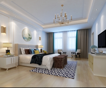 French Style Bedroom-ID:206360107