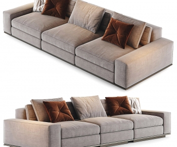 Modern Three-seat Sofa-ID:958426959