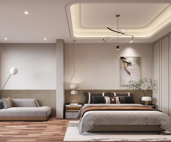 New Chinese Style Bedroom-ID:110271054