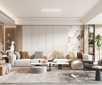 Modern A Living Room-ID:748169452