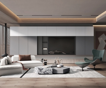 Modern A Living Room-ID:821305999
