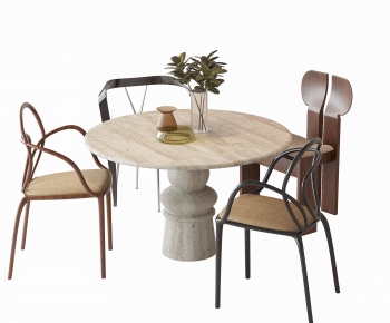 Modern Dining Table And Chairs-ID:136043079