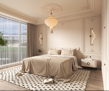 French Style Bedroom-ID:416951235