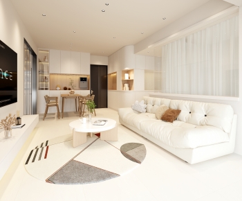 Modern A Living Room-ID:909595976