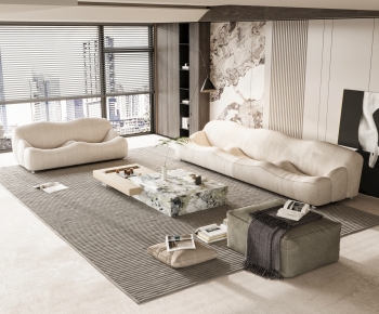 Modern A Living Room-ID:209424972