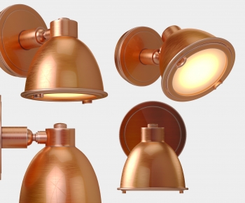 Industrial Style Wall Lamp-ID:391314032