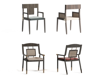 New Chinese Style Single Chair-ID:441770081