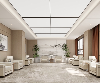 New Chinese Style Meeting Room-ID:236042982
