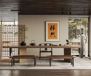 New Chinese Style Tea House-ID:162933115