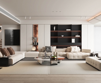 Modern A Living Room-ID:309256082